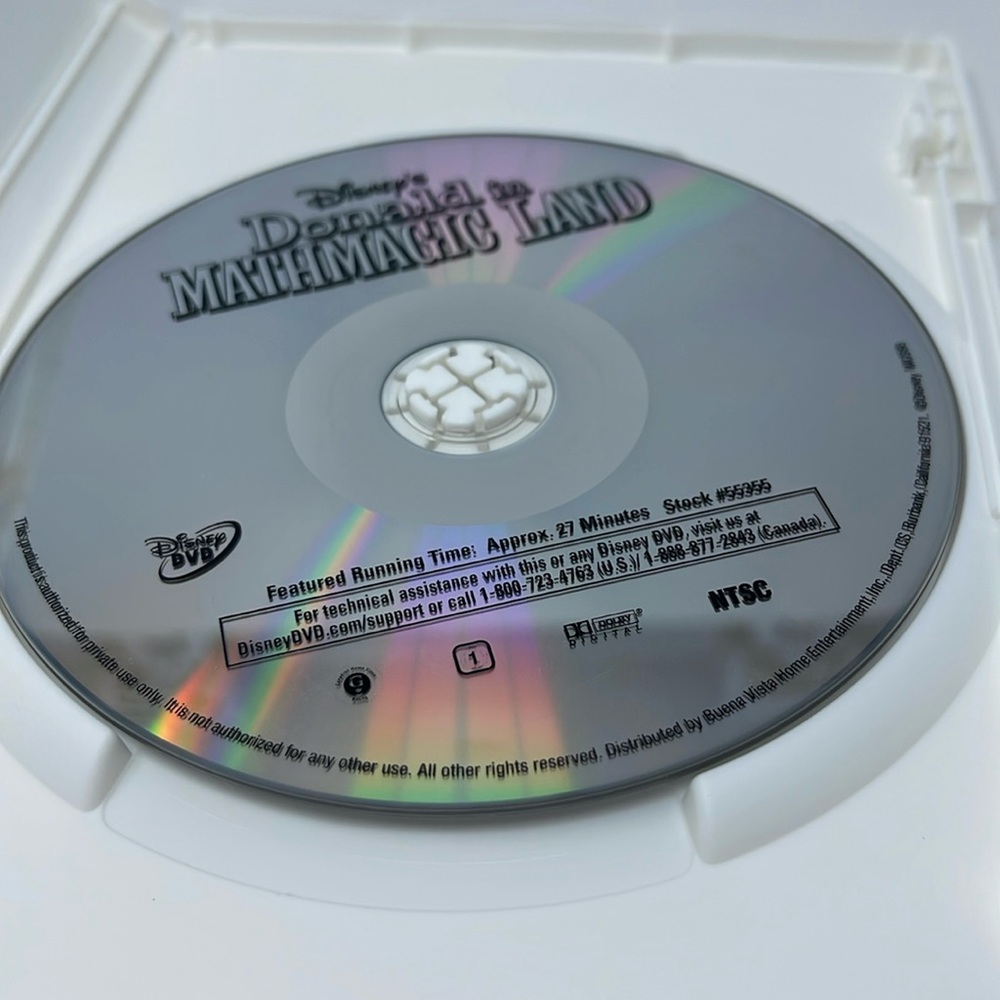 DISNEY: Donald in Mathmagic Land DVD - Picture 3 of 7